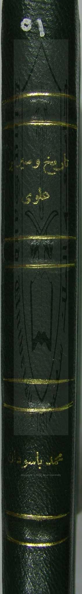 تاريخ وسير بنى علوى 