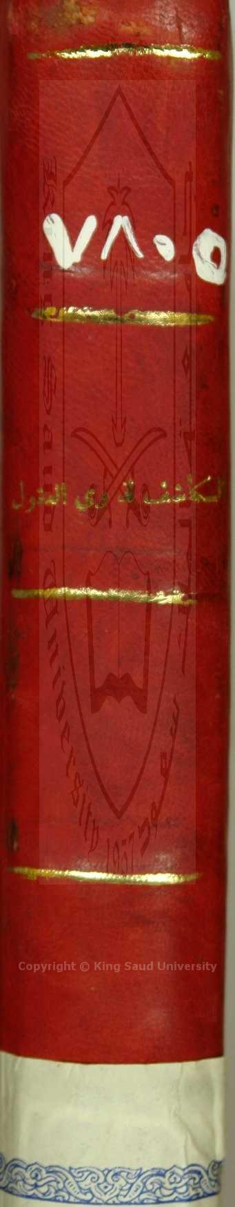 الكاشف لذوي العقول عن وجوه معاني الكافل بنيل السؤل